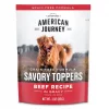 American Journey Savory Toppers Beef Recipe in Gravy Grain-Free Dog Food Topper, 3-oz pouches, case of 24