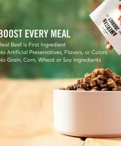 American Journey Savory Toppers Beef Recipe in Gravy Grain-Free Dog Food Topper, 3-oz pouches, case of 24 -American Journey Store 286953 PT5. SY630 V1628616740