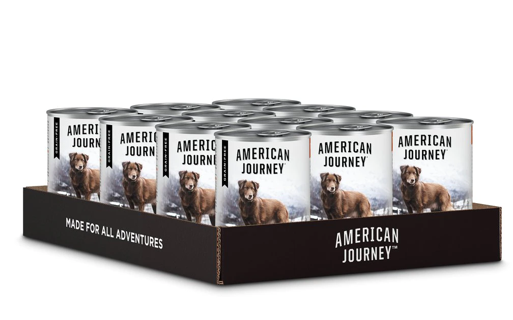 American Journey Turkey Recipe Grain-Free Canned Dog Food, 12.5-oz 9 American Journey Turkey Recipe Grain-Free Canned Dog Food, 12.5-oz - Image 7