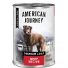American Journey Beef Recipe Grain-Free Canned Dog Food, 12.5-oz, case of 12 1 American Journey Beef Recipe Grain-Free Canned Dog Food, 12.5-oz, case of 12 -American Journey Store 287343 MAIN. SY630 V1649265435