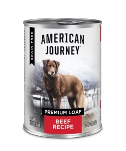 American Journey Beef Recipe Grain-Free Canned Dog Food, 12.5-oz, case of 12