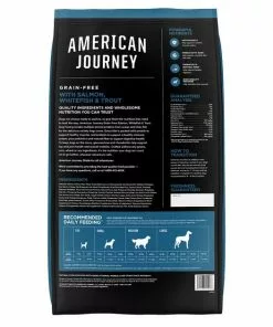 American Journey Grain-Free with Salmon, Whitefish & Trout Dry Dog Food, 24-lb bag -American Journey Store 291324 PT1. SY630 V1625086062