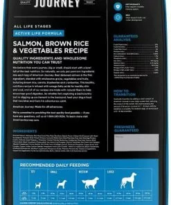 American Journey Active Life Formula Salmon, Brown Rice & Vegetables Recipe Dry Food + Stews Poultry & Beef Grain-Free Canned Dog Food -American Journey Store 292584 PT2. SY630 V1620002532
