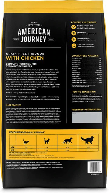 American Journey||Blue Buffalo American Journey Indoor Recipe with Chicken Grain-Free Dry Food + Blue Buffalo Wilderness Indoor Chicken Recipe Grain-Free Dry Cat Food 5 American Journey||Blue Buffalo American Journey Indoor Recipe with Chicken Grain-Free Dry Food + Blue Buffalo Wilderness Indoor Chicken Recipe Grain-Free Dry Cat Food - Image 3