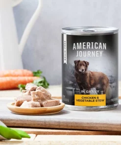 Blue Buffalo||American Journey Blue Buffalo Wilderness Chicken Recipe Grain-Free Dry Food + American Journey Stews Chicken & Vegetables Recipe in Gravy Grain-Free Canned Dog Food -American Journey Store 292744 PT5. SY630 V1620246757
