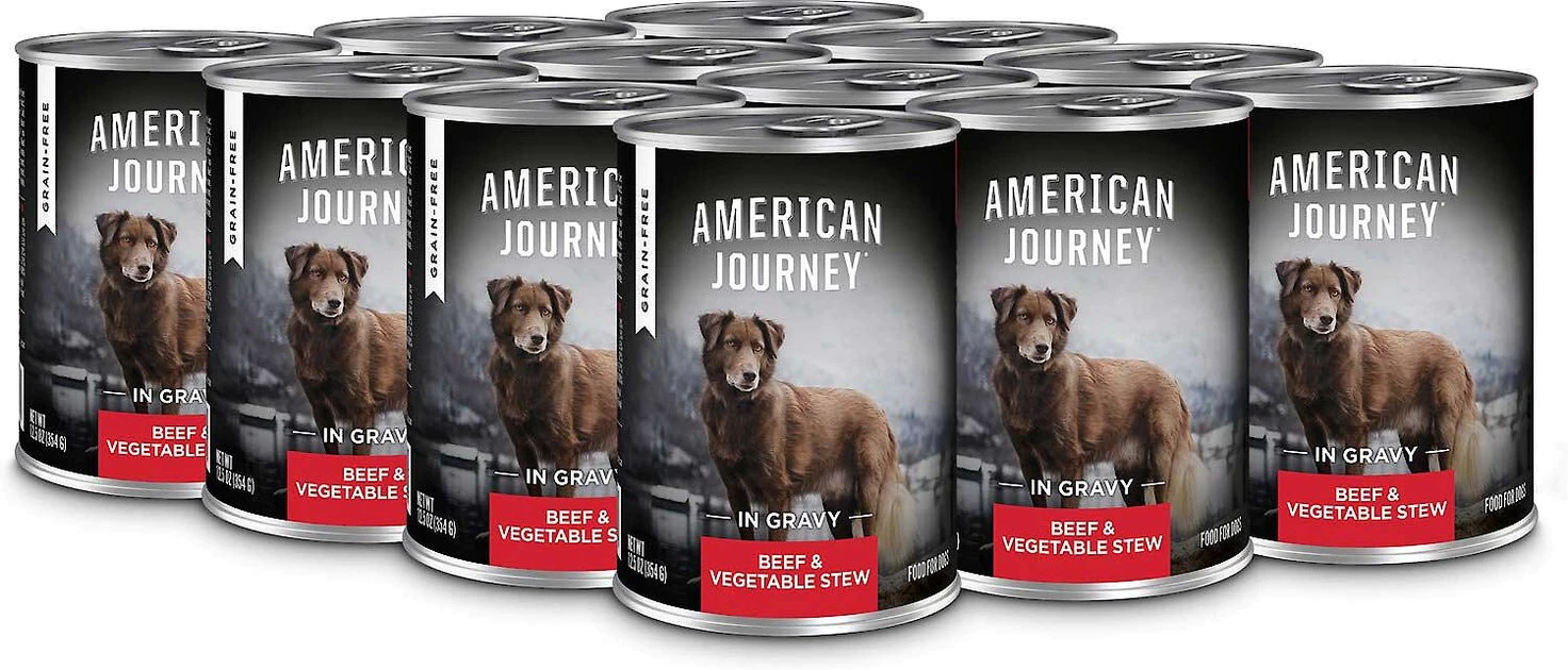 Blue Buffalo||American Journey Blue Buffalo Wilderness Rocky Mountain Recipe with Red Meat Adult Grain-Free Dry Food + American Journey Stews Beef & Vegetables Recipe in Gravy Grain-Free Canned Dog Food 7 Blue Buffalo||American Journey Blue Buffalo Wilderness Rocky Mountain Recipe with Red Meat Adult Grain-Free Dry Food + American Journey Stews Beef & Vegetables Recipe in Gravy Grain-Free Canned Dog Food - Image 5