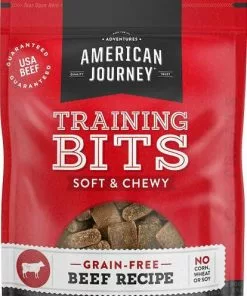 Cesar||American Journey Cesar Classic Loaf in Sauce Beef Recipe, Filet Mignon, Grilled Chicken, & Porterhouse Steak Flavors Food Trays + American Journey Beef Recipe Grain-Free Soft & Chewy Training Bits Dog Treats -American Journey Store 292828 PT4. SY630 V1619987849