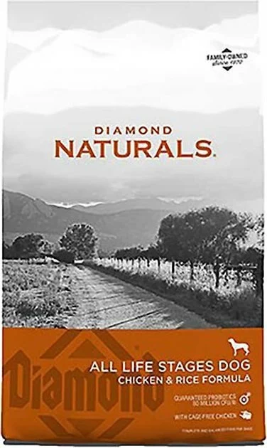 Diamond||American Journey Diamond Naturals Chicken & Rice Formula All Life Stages Dry Food + American Journey Beef Recipe Grain-Free Soft & Chewy Training Bits Dog Treats 4 Diamond||American Journey Diamond Naturals Chicken & Rice Formula All Life Stages Dry Food + American Journey Beef Recipe Grain-Free Soft & Chewy Training Bits Dog Treats - Image 2