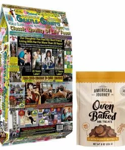 Gentle Giants||American Journey Gentle Giants Canine Nutrition Chicken Dry Food + American Journey Peanut Butter Recipe Grain-Free Oven Baked Crunchy Biscuit Dog Treats