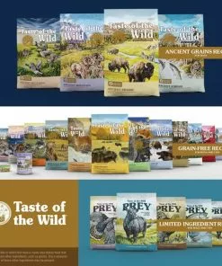 Taste of the Wild||American Journey Taste of the Wild Ancient Prairie with Ancient Grains Dry Food + American Journey Peanut Butter Recipe Grain-Free Oven Baked Crunchy Biscuit Dog Treats -American Journey Store 293860 PT3. SY630 V1657656667