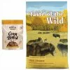 Taste of the Wild||American Journey Taste of the Wild High Prairie Grain-Free Dry Food + American Journey Peanut Butter Recipe Grain-Free Oven Baked Crunchy Biscuit Dog Treats -American Journey Store 293870 MAIN. SY630 V1657656668