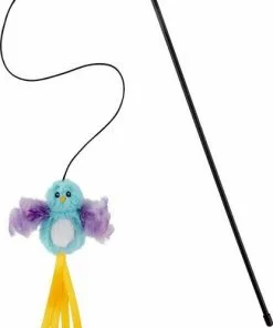 American Journey||Frisco American Journey 100% Chicken Freeze-Dried Grain-Free Cat Treats, 5-oz bag + Frisco Bird Teaser with Feathers Cat Toy, Blue -American Journey Store 297664 PT5. SY630 V1621266733