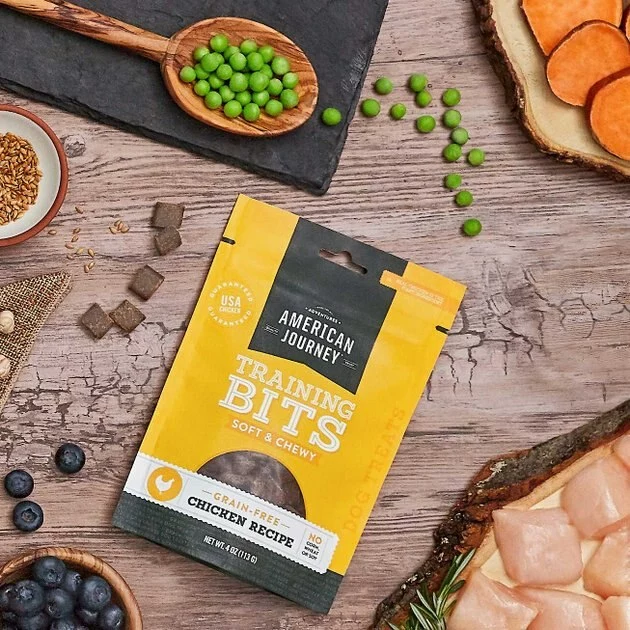 American Journey Beef Recipe Grain-Free Soft & Chewy Training Bits Dog Treats, 4-oz bag + American Journey Chicken Recipe Grain-Free Soft & Chewy Training Bits Dog Treats, 4-oz bag 10 American Journey Beef Recipe Grain-Free Soft & Chewy Training Bits Dog Treats, 4-oz bag + American Journey Chicken Recipe Grain-Free Soft & Chewy Training Bits Dog Treats, 4-oz bag - Image 8