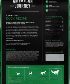 American Journey||Blue Buffalo American Journey Duck Recipe Grain-Free Dry Cat Food, 12-lb bag + Blue Buffalo Wilderness Duck Recipe Grain-Free Dry Cat Food, 11-lb bag -American Journey Store 297692 PT2. SY630 V1623256052