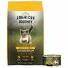 American Journey Kitten Chicken Recipe Grain-Free Dry Cat Food, 5-lb bag + American Journey Kitten Minced Chicken Recipe in Gravy Grain-Free Canned Cat Food, 3-oz, case of 24 -American Journey Store 297740 MAIN. SY630 V1621305456