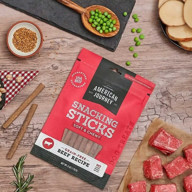 American Journey Lamb Recipe Grain-Free Soft & Chewy Snacking Sticks Dog Treats, 6-oz bag + American Journey Beef Recipe Grain-Free Soft & Chewy Snacking Sticks Dog Treats, 6-oz bag 10 American Journey Lamb Recipe Grain-Free Soft & Chewy Snacking Sticks Dog Treats, 6-oz bag + American Journey Beef Recipe Grain-Free Soft & Chewy Snacking Sticks Dog Treats, 6-oz bag - Image 8