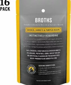 American Journey Landmark Broths Tuna, Shrimp and Whitefish Recipe Wet Cat Food Complement Pouches, 1.4 oz case of 16 + American Journey Landmark Broths Chicken, Carrots and Pumpkin Recipe Wet Cat Food Complement Pouches, 1.4 oz case of 16 -American Journey Store 297744 PT6. SY630 V1621261050