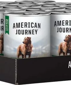 American Journey Limited Ingredient Duck & Sweet Potato Recipe Grain-Free Dry Dog Food, 24-lb bag + American Journey Limited Ingredient Diet Duck & Sweet Potato Recipe Grain-Free Canned Dog Food, 12.5-oz, case of 12 -American Journey Store 297750 PT6. SY630 V1621299458