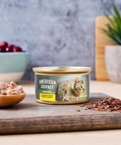 American Journey||Wellness American Journey Minced Chicken & Turkey Recipe in Gravy Grain-Free Canned Cat Food, 3-oz, case of 24 + Wellness Minced Chicken Dinner Grain-Free Canned Cat Food, 3-oz, case of 24 -American Journey Store 297762 PT2. SY630 V1623339148