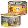 American Journey||Wellness American Journey Minced Chicken Recipe in Gravy Grain-Free Canned Cat Food, 3-oz, case of 24 + Wellness Minced Chicken Dinner Grain-Free Canned Cat Food, 3-oz, case of 24 -American Journey Store 297764 MAIN. SY630 V1623253952