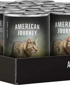 American Journey||Wellness American Journey Pate Chicken Recipe Grain-Free Canned Cat Food, 12.5-oz, case of 12 + Wellness Complete Health Pate Chicken Entree Grain-Free Canned Cat Food, 12.5-oz, case of 12 -American Journey Store 297788 PT3. SY630 V1621261061