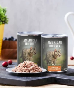 American Journey||Wellness American Journey Pate Poultry & Seafood Variety Pack Grain-Free Canned Cat Food, 12.5-oz, case of 12 + Wellness Complete Health Poultry Lovers Pate Variety Pack Grain-Free Canned Cat Food, 5.5-oz, case of 30 11 American Journey||Wellness American Journey Pate Poultry & Seafood Variety Pack Grain-Free Canned Cat Food, 12.5-oz, case of 12 + Wellness Complete Health Poultry Lovers Pate Variety Pack Grain-Free Canned Cat Food, 5.5-oz, case of 30 -American Journey Store 297794 PT2. SY630 V1621294353