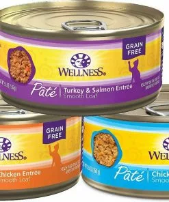 American Journey||Wellness American Journey Pate Poultry & Seafood Variety Pack Grain-Free Canned Cat Food, 12.5-oz, case of 12 + Wellness Complete Health Poultry Lovers Pate Variety Pack Grain-Free Canned Cat Food, 5.5-oz, case of 30 13 American Journey||Wellness American Journey Pate Poultry & Seafood Variety Pack Grain-Free Canned Cat Food, 12.5-oz, case of 12 + Wellness Complete Health Poultry Lovers Pate Variety Pack Grain-Free Canned Cat Food, 5.5-oz, case of 30 -American Journey Store 297794 PT4. SY630 V1621288053