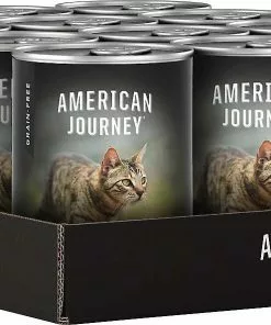 American Journey||Wellness American Journey Pate Poultry Variety Pack Grain-Free Canned Cat Food, 12.5-oz, case of 12 + Wellness Complete Health Poultry Lovers Pate Variety Pack Grain-Free Canned Cat Food, 5.5-oz, case of 30 -American Journey Store 297796 PT3. SY630 V1623255744