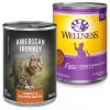 American Journey||Wellness American Journey Pate Turkey & Salmon Recipe Grain-Free Canned Cat Food, 12.5-oz, case of 12 + Wellness Complete Health Turkey & Salmon Formula Grain-Free Canned Cat Food, 12.5-oz, case of 12 2 American Journey||Wellness American Journey Pate Turkey & Salmon Recipe Grain-Free Canned Cat Food, 12.5-oz, case of 12 + Wellness Complete Health Turkey & Salmon Formula Grain-Free Canned Cat Food, 12.5-oz, case of 12 -American Journey Store 297800 MAIN. SY630 V1621266454