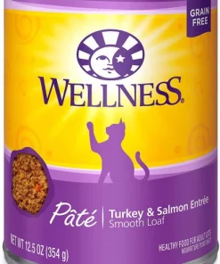 American Journey||Wellness American Journey Pate Turkey & Salmon Recipe Grain-Free Canned Cat Food, 12.5-oz, case of 12 + Wellness Complete Health Turkey & Salmon Formula Grain-Free Canned Cat Food, 12.5-oz, case of 12 -American Journey Store 297800 PT4. SY630 V1621266448