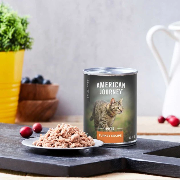 American Journey||Wellness American Journey Pate Turkey Recipe Grain-Free Canned Cat Food, 12.5-oz, case of 12 + Wellness Complete Health Turkey Formula Grain-Free Canned Cat Food, 12.5-oz, case of 12 5 American Journey||Wellness American Journey Pate Turkey Recipe Grain-Free Canned Cat Food, 12.5-oz, case of 12 + Wellness Complete Health Turkey Formula Grain-Free Canned Cat Food, 12.5-oz, case of 12 - Image 3