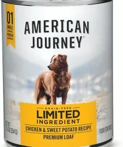 Natural Balance||American Journey Natural Balance L.I.D. Limited Ingredient Diets Grain-Free Chicken & Sweet Potato Formula Dry Dog Food, 24-lb bag + American Journey Limited Ingredient Diet Chicken & Sweet Potato Recipe Grain-Free Canned Dog Food, 12.5-oz, case of 12 -American Journey Store 298228 PT4. SY630 V1623204163