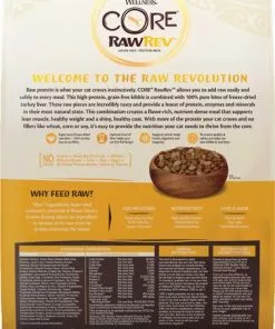 Wellness||American Journey Wellness CORE RawRev Grain-Free Indoor Recipe with Freeze-Dried Turkey Liver Dry Cat Food, 10-lb bag + American Journey 100% Chicken Freeze-Dried Grain-Free Cat Treats, 5-oz bag -American Journey Store 298718 PT2. SY630 V1623199658