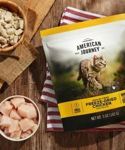 Wellness||American Journey Wellness CORE RawRev Grain-Free Indoor Recipe with Freeze-Dried Turkey Liver Dry Cat Food, 10-lb bag + American Journey 100% Chicken Freeze-Dried Grain-Free Cat Treats, 5-oz bag -American Journey Store 298718 PT6. SY630 V1623203265