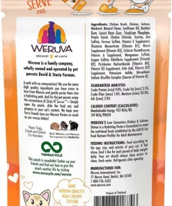 Weruva||American Journey Weruva Slide N' Serve Love Connection Chicken & Salmon Dinner Pate Grain-Free Cat Food Pouches, 5.5-oz pouch, case of 12 + American Journey 100% Chicken Freeze-Dried Grain-Free Cat Treats, 5-oz bag -American Journey Store 298768 PT2. SY630 V1623201750