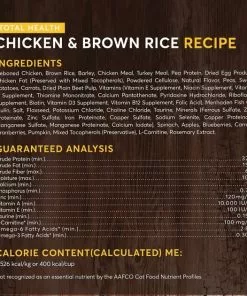 American Journey Indoor Cat Total Health Formula Chicken & Brown Rice Recipe Dry Cat Food, 15lb bag -American Journey Store 299537 PT5. SY630 V1630081013