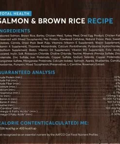 American Journey Indoor Cat Total Health Formula Salmon & Brown Rice Recipe Dry Cat Food, 15lb bag -American Journey Store 299539 PT5. SY630 V1630080968