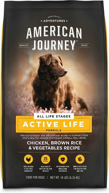 American Journey||PetHonesty American Journey Active Life Formula Chicken, Brown Rice & Vegetables Recipe Dog Food + PetHonesty Allergy Support Immunity Strength & Digestive Health Soft Chews Dog Supplement 4 American Journey||PetHonesty American Journey Active Life Formula Chicken, Brown Rice & Vegetables Recipe Dog Food + PetHonesty Allergy Support Immunity Strength & Digestive Health Soft Chews Dog Supplement - Image 2