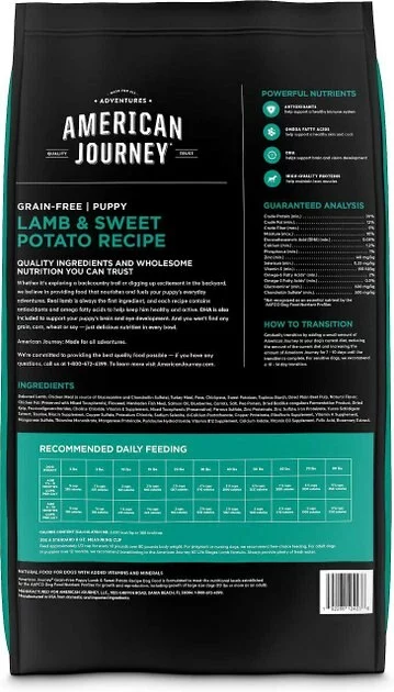 American Journey||CHI American Journey Puppy Lamb & Sweet Potato Recipe Grain-Free Dry Dog Food + CHI Tearless Shampoo 5 American Journey||CHI American Journey Puppy Lamb & Sweet Potato Recipe Grain-Free Dry Dog Food + CHI Tearless Shampoo - Image 3