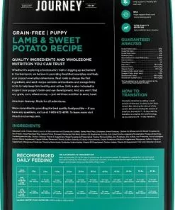American Journey Puppy Lamb & Sweet Potato Recipe Grain-Free Dry Food + Beef Recipe Grain-Free Soft & Chewy Training Bits Dog Treats -American Journey Store 301766 PT2. SY630 V1622815661