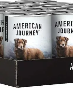 American Journey Active Life Formula Senior Salmon, Brown Rice & Vegetables Recipe Dry Food + Poultry & Beef Variety Pack Grain-Free Canned Dog Food 15 American Journey Active Life Formula Senior Salmon, Brown Rice & Vegetables Recipe Dry Food + Poultry & Beef Variety Pack Grain-Free Canned Dog Food -American Journey Store 302238 PT6. SY630 V1623039142