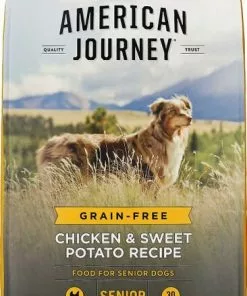 American Journey Senior Chicken & Sweet Potato Recipe Grain-Free Dry Food + Poultry & Beef Variety Pack Grain-Free Canned Dog Food 10 American Journey Senior Chicken & Sweet Potato Recipe Grain-Free Dry Food + Poultry & Beef Variety Pack Grain-Free Canned Dog Food -American Journey Store 302326 PT1. SY630 V1623052649