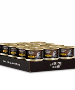 American Journey Senior Pate Chicken & Beef Recipe Canned Cat Food 15 American Journey Senior Pate Chicken & Beef Recipe Canned Cat Food -American Journey Store 330849 PT6. SY630 V1637694159