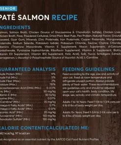 American Journey Senior Pate Salmon Recipe Canned Cat Food -American Journey Store 330853 PT5. SY630 V1637694697