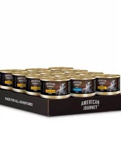 American Journey Pate Senior Wet Cat Food Variety Pack -American Journey Store 331112 PT8. SY630 V1637694136