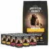 American Journey Active Life Formula Poultry & Beef Variety Pack Canned Dog Food + Chicken, Brown Rice & Vegetables Recipe Dry Food -American Journey Store 516502 MAIN. SY630 V1650101202