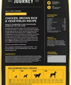 American Journey Active Life Formula Poultry & Beef Variety Pack Canned Dog Food + Chicken, Brown Rice & Vegetables Recipe Dry Food -American Journey Store 516502 PT6. SY630 V1649370466