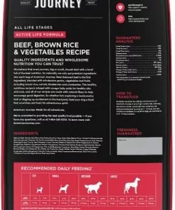 American Journey Active Life Formula Poultry & Beef Variety Pack Canned Dog Food + Beef, Brown Rice & Vegetables Recipe Dry Food -American Journey Store 516510 PT6. SY630 V1649368003