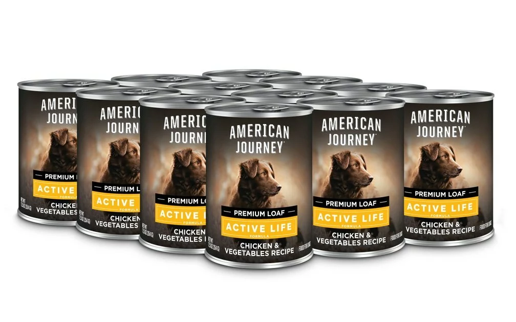 American Journey Active Life Formula Chicken & Garden Vegetables Recipe Canned Dog Food + Chicken, Brown Rice & Vegetables Recipe Dry Food 4 American Journey Active Life Formula Chicken & Garden Vegetables Recipe Canned Dog Food + Chicken, Brown Rice & Vegetables Recipe Dry Food - Image 2