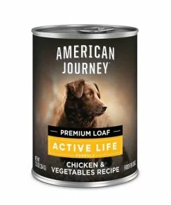 American Journey Active Life Formula Chicken & Garden Vegetables Recipe Canned Dog Food + Chicken, Brown Rice & Vegetables Recipe Dry Food 13 American Journey Active Life Formula Chicken & Garden Vegetables Recipe Canned Dog Food + Chicken, Brown Rice & Vegetables Recipe Dry Food -American Journey Store 516518 PT2. SY630 V1649372272